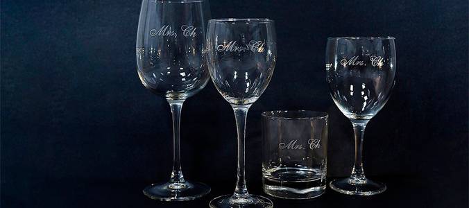 Гравировка на стекле