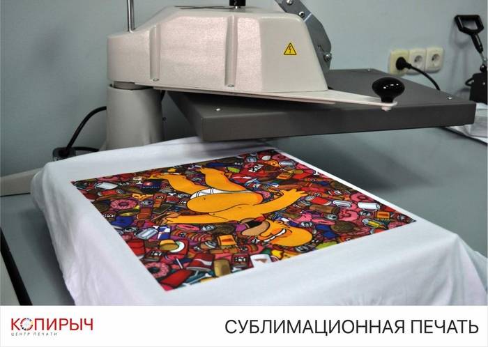Сублимационная печать на ткани в Минске 